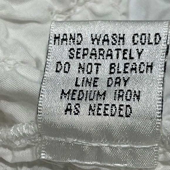 White Textured Button-Up Blouse BY GO SILK, WOMEN SIZE 2X - Picture 8 of 9